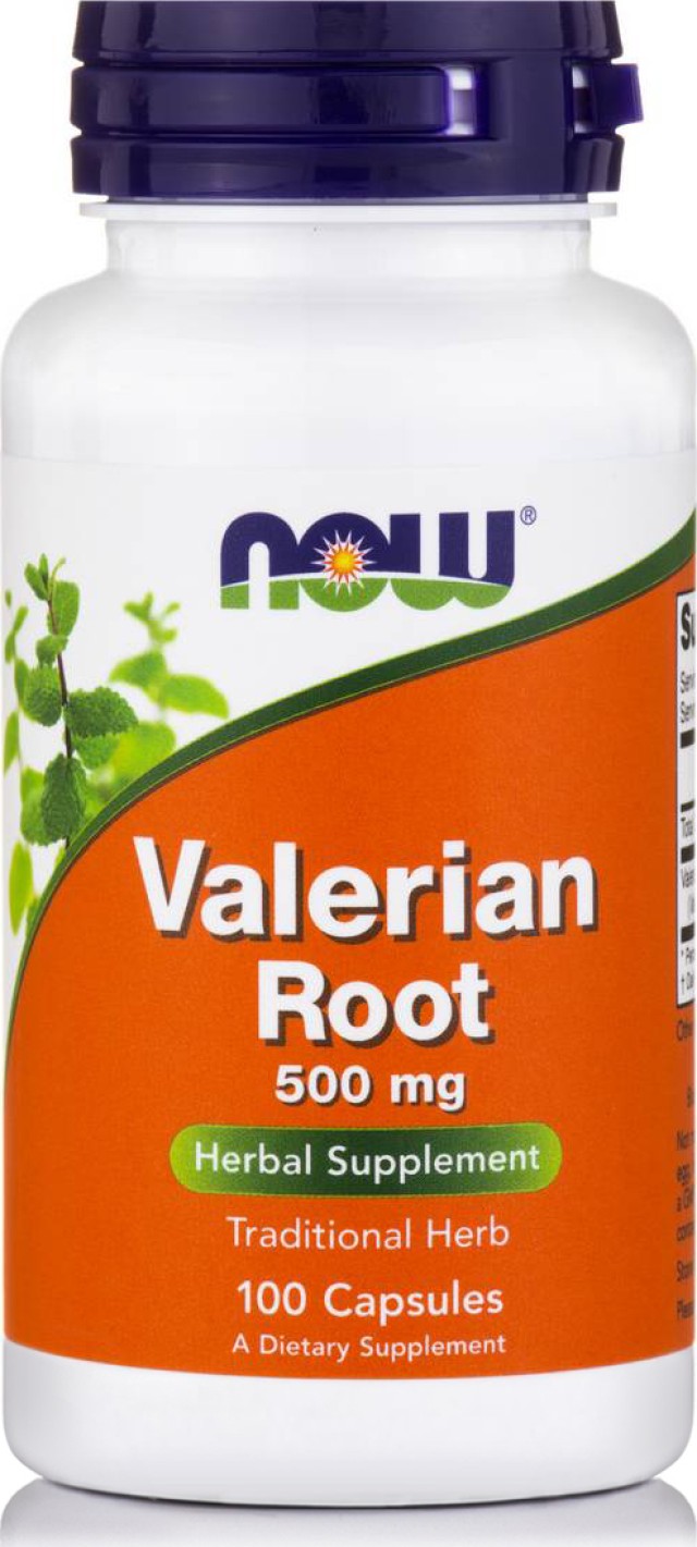Now Foods Valerian Root 500mg Συμπλήρωμα Διατροφής Κατά της Αϋπνίας 10 …