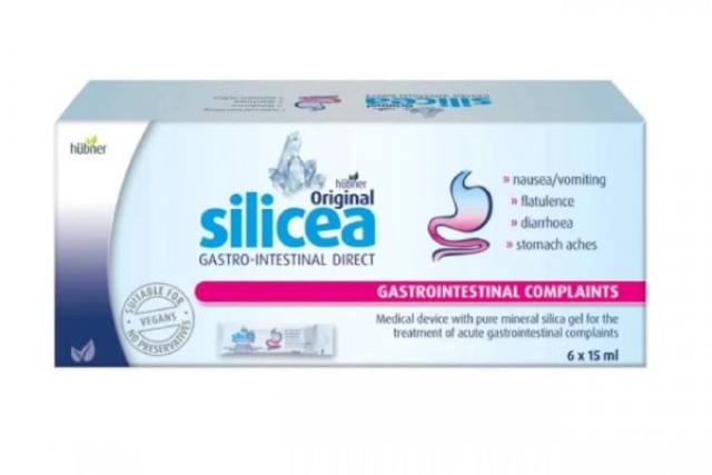 Hubner Silicea Gastrointestinal Gel DIRECT 6x15ml Hubner Silicea Gastrointestinal Gel DIRECT 6x15ml
