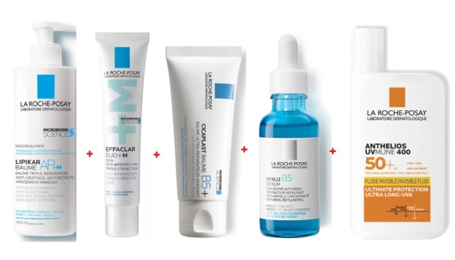La Roche Posay Bundle Lipikar Baume AP+M 400ml - Effaclar Duo + M 40ml …