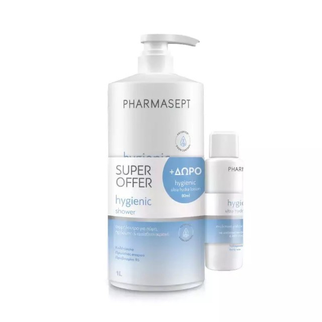 Pharmasept PROMO Hygienic Shower Αφρόλουτρο Καθημερινής Χρήσης 1Lt - Δ &hellip;