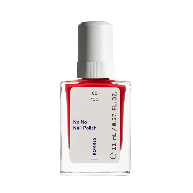 Korres No No Nail Polish 45 True Coral Βερνίκι Νυχιών 11ml