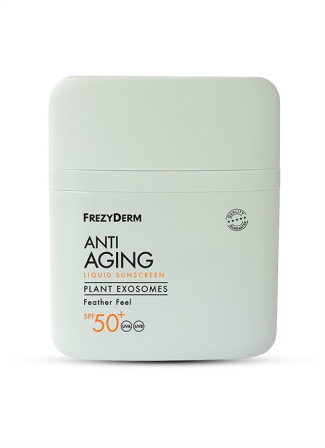 Frezyderm Anti Aging Sunscreen SPF50+ Face Liquid Plant Exosomes Αντηλ &hellip;