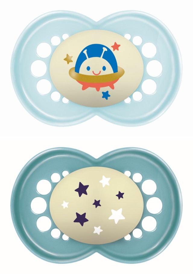 Mam Original Night 16m+ Ορθοδοντική Πιπίλα Σιλικόνης Νυκτός & Θήκη Μπλ … Mam Original Night 16m+ Ορθοδοντική Πιπίλα Σιλικόνης Νυκτός & Θήκη Μπλ …