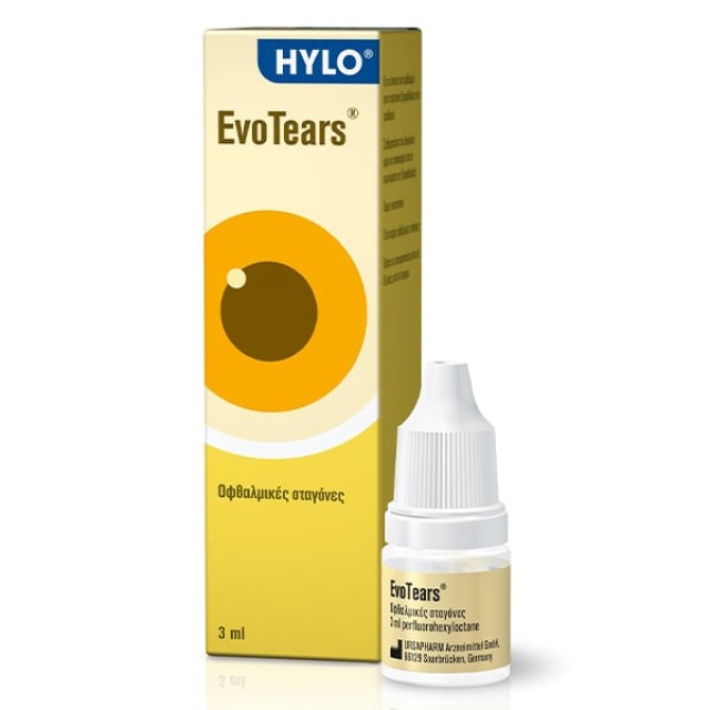 Ursapharm Hylo Evotears Οφθαλμικές Σταγόνες Κατά της Ξηροδερμίας 3ml Ursapharm Hylo Evotears Οφθαλμικές Σταγόνες Κατά της Ξηροδερμίας 3ml