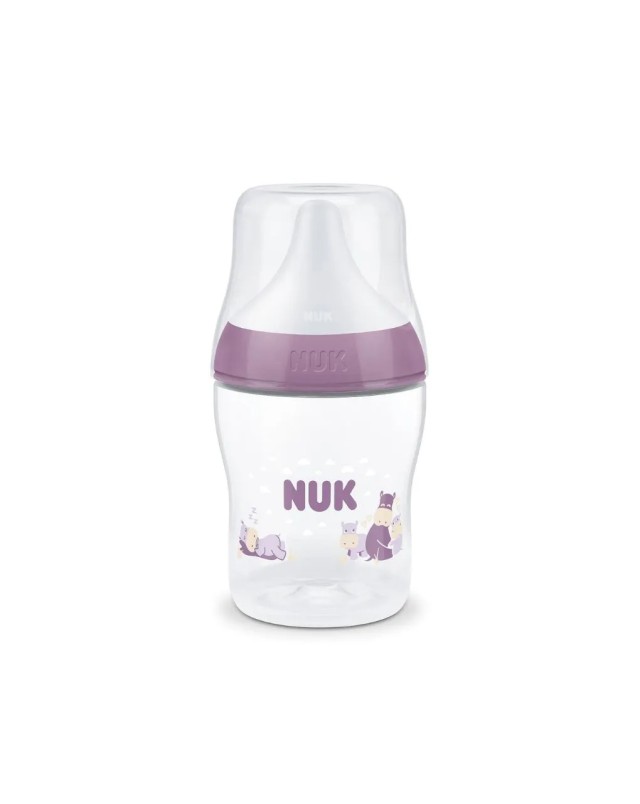 Nuk Perfect Match Anti-Colic Hippo Πλαστικό Μπιμπερό για  0m+ με Δείκτ &hellip;
