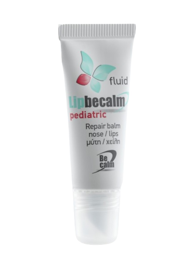 Be Calm Lipbecalm Pediatric Repair Balm Fluid Παιδικό Επανορθωτικό Βάλσαμο για Μύτη & Χείλη με Γεύση Κεράσι 10ml