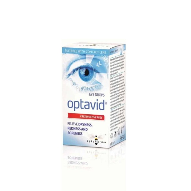Uplab Optavid Eye Drops Οφθαλμικές Σταγόνες Για Ενυδάτωση 10ml Uplab Optavid Eye Drops Οφθαλμικές Σταγόνες Για Ενυδάτωση 10ml