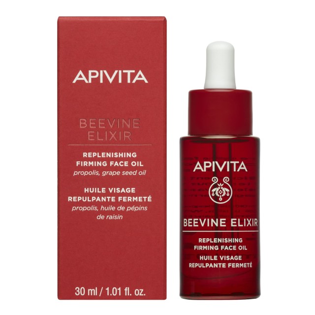 Apivita BeeVine Elixir Oil Έλαιο Προσώπου για Αναδόμηση & Σύσφιξη Όλες τις Επιδερμίδες 30ml