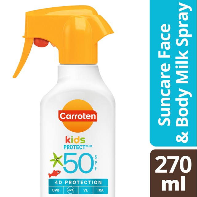 Carroten Kids Prtotect+ Trigger Spray SPF50 Παιδικό Αντηλιακό Γαλάκτωμ …