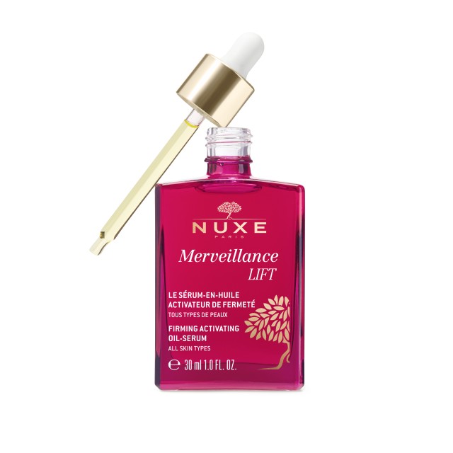Nuxe Merveillance LIFT Firming Activating Oil Serum Ρουτίνα Σφριγηλότη …
