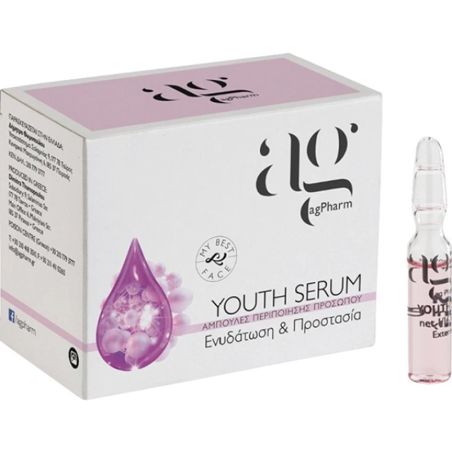 Ag Pharm Youth Serum Ενυδατικός Ορός Προσώπου σε Αμπούλα για Λιπαρές-Μ … Ag Pharm Youth Serum Ενυδατικός Ορός Προσώπου σε Αμπούλα για Λιπαρές-Μ …