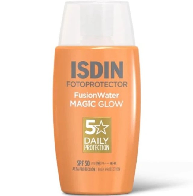 Isdin Fotoprotector SPF50 Fusion Water Magic Glow Αντηλιακό Προσώπου Ε … Isdin Fotoprotector SPF50 Fusion Water Magic Glow Αντηλιακό Προσώπου Ε …