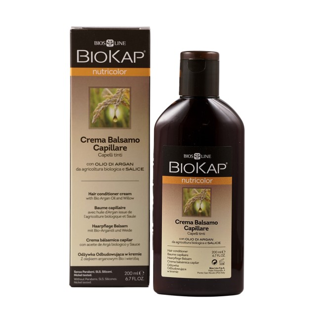 Biokap Nutricolor Hair Conditioner Cream Μαλακτική Κρέμα Μαλλιών 200ml