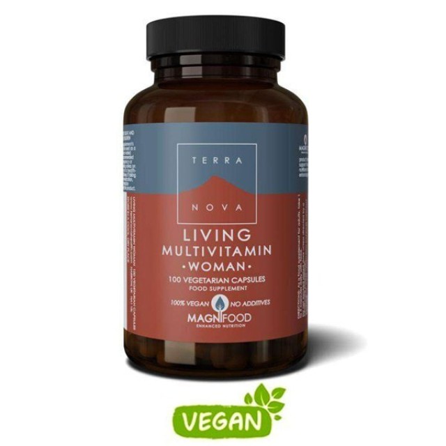 Terranova Living Multivitamin WOMAN Συμπλήρωμα Πολυβιταμινών για την Γ …
