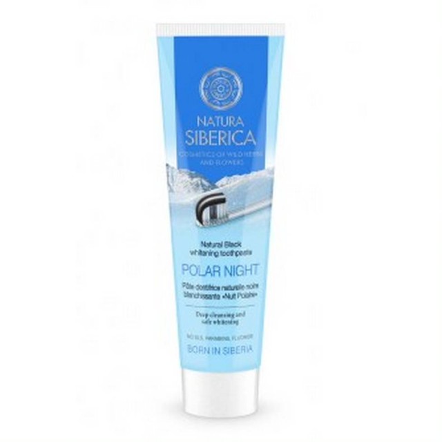 Natura Siberica Natural Black Whitening Toothpaste Polar Night Φυσική …