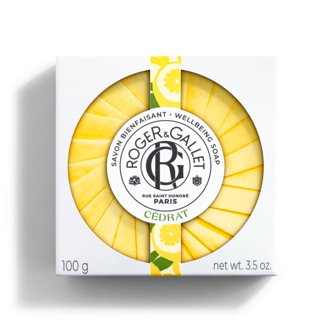 Roger & Gallet Cedrat Savon Bienfaisant Αρωματική Πλάκα Σαπουνιού 100g …