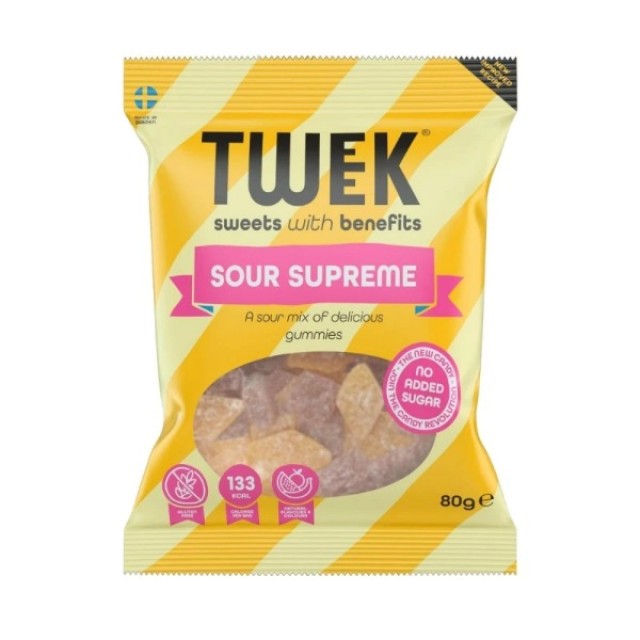 Tweek Sweets with Benefits Sour Supreme 80g Tweek Sweets with Benefits Sour Supreme 80g