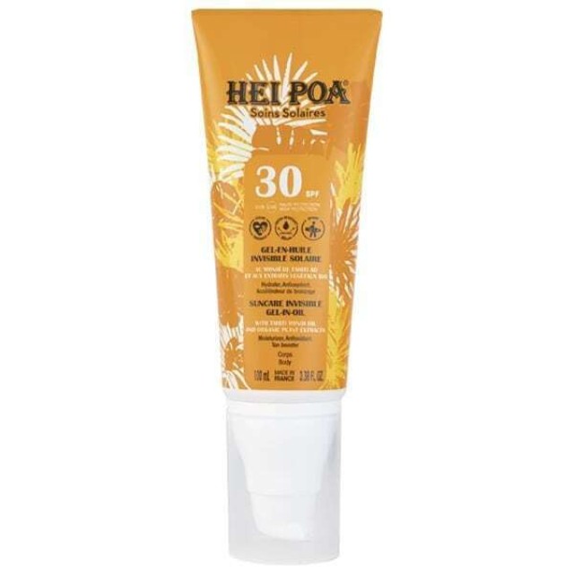 Hei Poa Suncare Invisible Gel in Oil SPF30 Αντηλιακό Σώματος 100ml