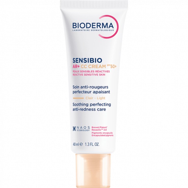 Bioderma Sensibio AR+ CC Cream SPF50+ Light Αντηλιακή Κρέμα Προσώπου μ &hellip;