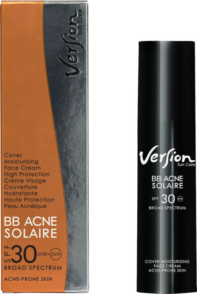 Version BB Acne Solaire SPF30 Αντηλιακή Κρέμα Προσώπου Με Τάση Ακμής 5 … Version BB Acne Solaire SPF30 Αντηλιακή Κρέμα Προσώπου Με Τάση Ακμής 5 …
