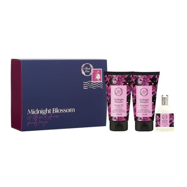 Fresh Line Xmas PROMO Midnight Blossom Αφρόλουτρο 150ml & Γαλάκτωμα … Fresh Line Xmas PROMO Midnight Blossom Αφρόλουτρο 150ml & Γαλάκτωμα …