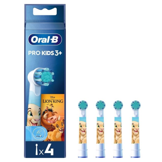 Oral B Pro Kids The Lion King Extra Soft για 3 Ετών Ανταλλακτικές Κεφα …