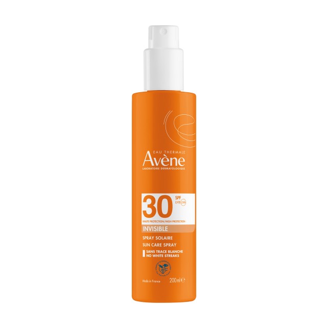 Avene Eau Thermale Sunscreen Spray SPF30 Invisible Face & Body …