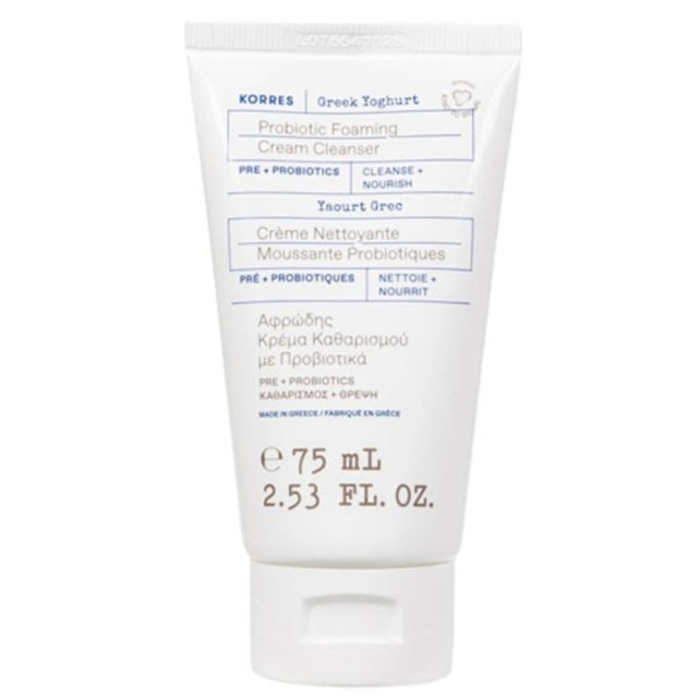 Korres Greek Yoghurt Probiotic Foaming Cream Cleanser Αφρώδης Κρέμα &hellip;