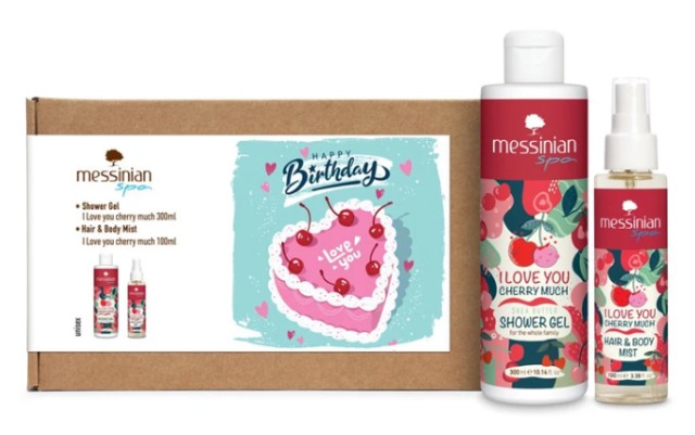 Messinian Spa PROMO Happy Birthday I Love You Cherry Much Shower Gel Α &hellip;