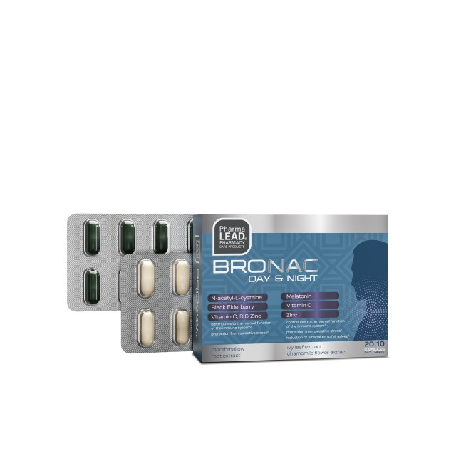 PharmaLead Bronac Day & Night για την Έλευση του Ύπνου 20 Day Κάψουλες …