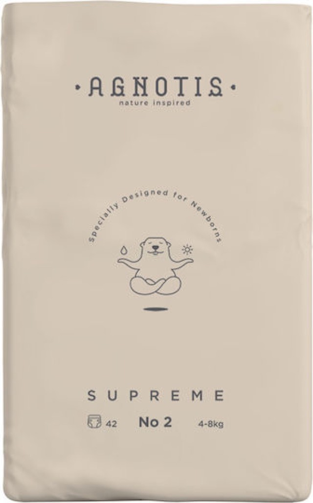Agnotis Supreme No.2 Πάνες με Αυτοκόλλητο [4-8kg] 42 Τεμάχια