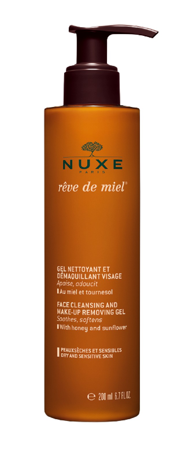 Nuxe Reve de Miel Face Cleansing & MakeUp Removing Gel Καθαρισμού Προσ …