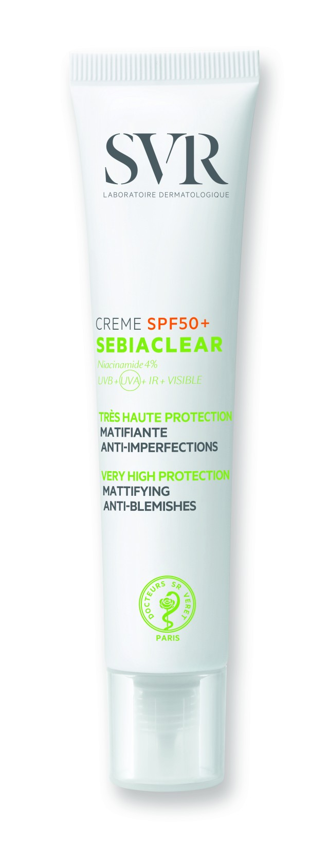 SVR Sebiaclear Creme SPF50+ Αντηλιακή Κρέμα Προσώπου για Λιπαρό Δέρμα …