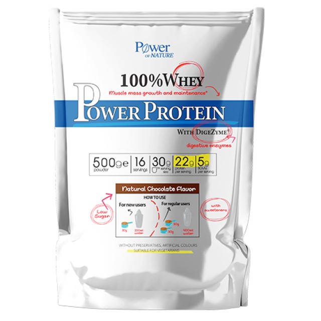 Power of Nature Whey Power Protein Belgian Choco Πρωτεΐνη Ορού Γάλακτο …