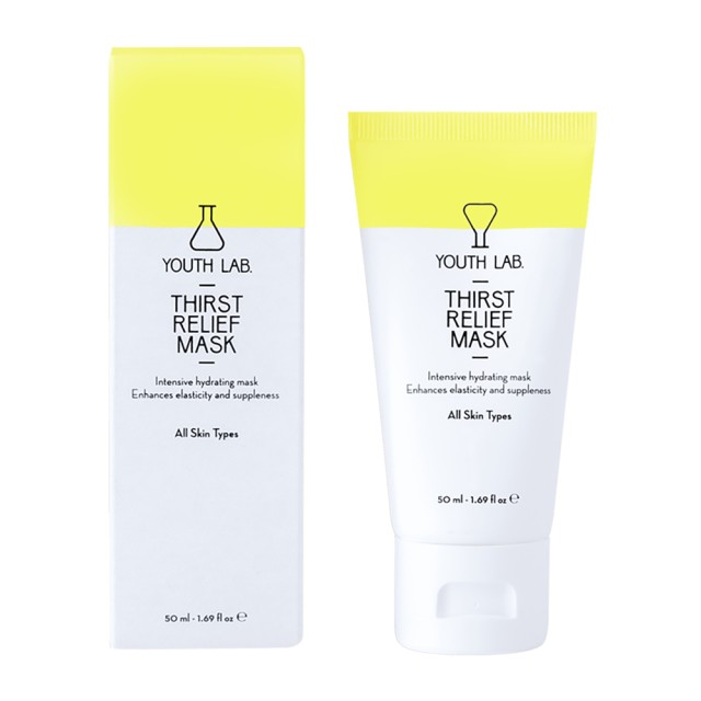 Youth Lab Thirst Relief Mask All Skin Types Ενυδατική Μάσκα Προσώπου γ …