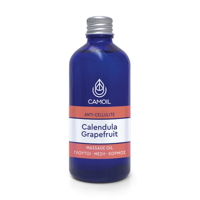 Zarbis Camoil Calendula Grapefruit Anti Cellulite Massage Oil Κατά της Κυτταρίτιδας & της Χαλάρωσης 100ml
