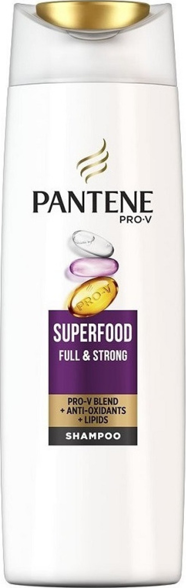 Pantene Pro V Superfood Shampoo Σαμπουάν για Λεπτά και Αδύναμα Μαλλιά 360ml