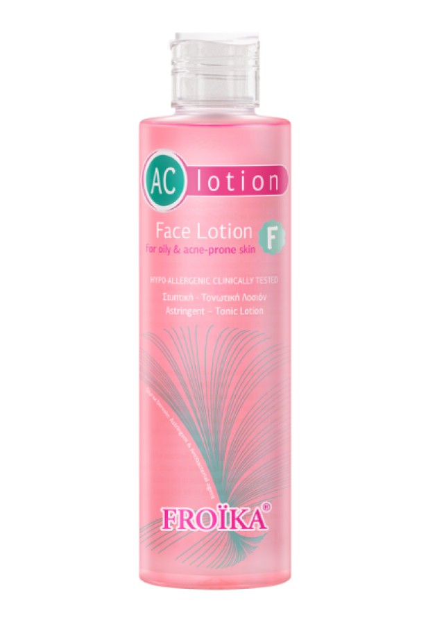 Froika AC Lotion F Στυπτκή Αντιμικροβιακή Λοσιόν Καθαρισμού & Τόνωσης &hellip;
