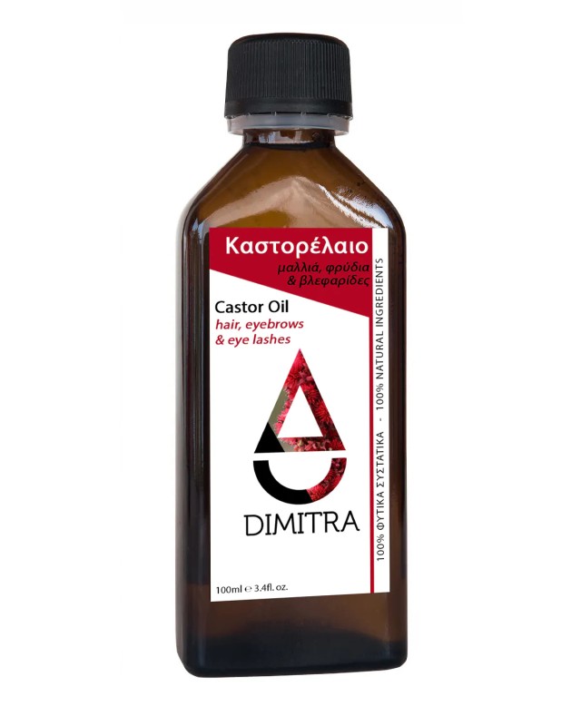 Dimitra Καστορέλαιο 100% Φυτικό Προϊόν για Μαλλιά, Φρύδια & Βλεφαρίδες &hellip;
