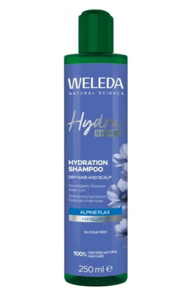 Weleda Hydra Shine Hydration Shampoo Σαμπουάν για Ξηρά Μαλλιά 250ml