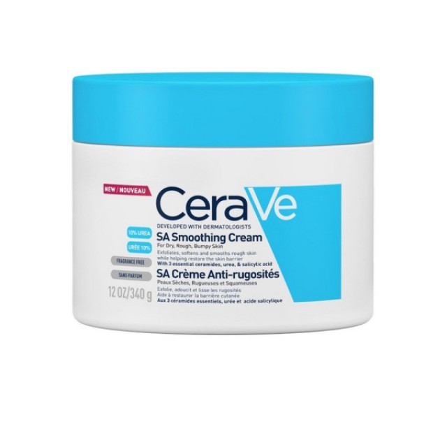 CeraVe SA Smoothing Cream Ενυδατική Κρέμα με Ουρία για το Ξηρό, Τραχύ, &hellip;