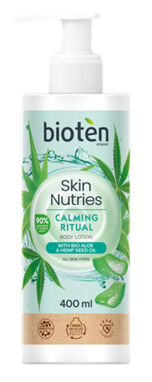 Bioten Skin Nutries Calming Ritual Γαλάκτωμα Σώματος με Βιολογική Αλόη …