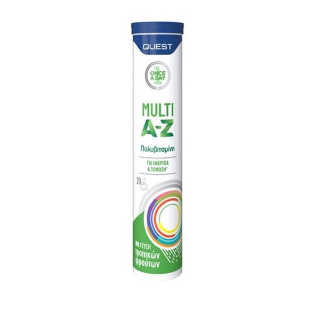 Quest Multi A-Z Vitamins Συμπλήρωμα Πολυβιταμινών για Ενέργεια - Τόνωσ …