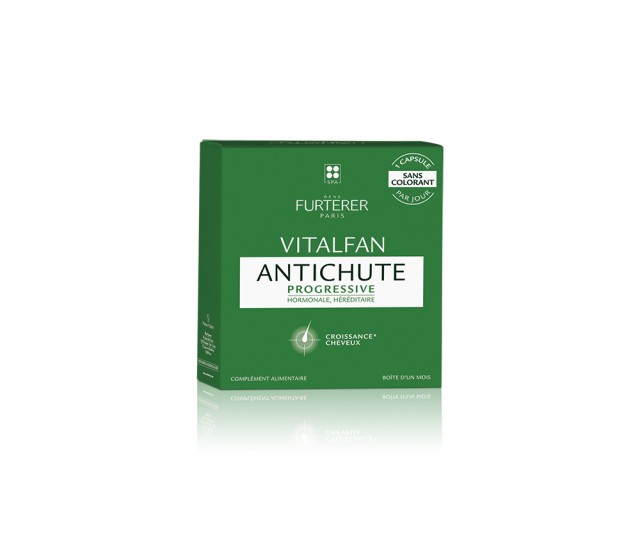 René Furterer Vitalfan Antichute Reactionnelle Συμπλήρωμα Διατροφής για την Αντιδραστική Τριχόπτωση 30 Κάψουλες