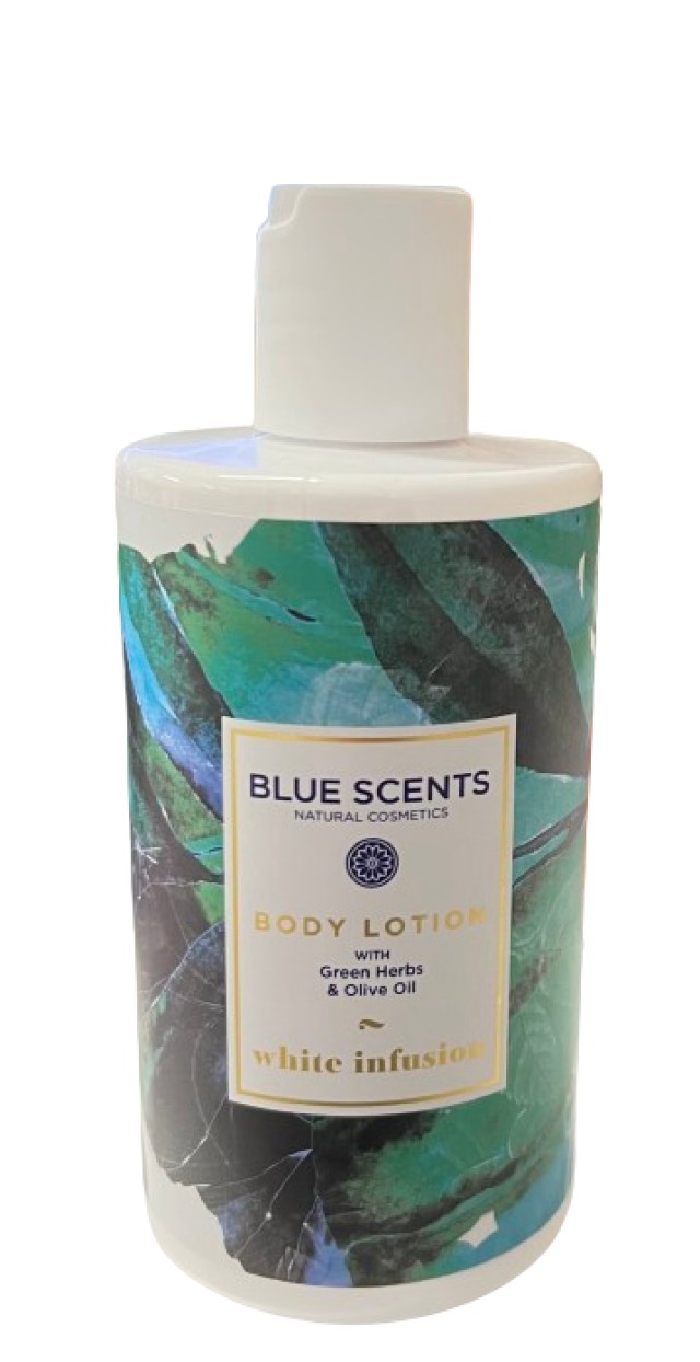 Blue Scents Body Lotion White Infusion Ενυδατικό Γαλάκτωμα Σώματος 300ml