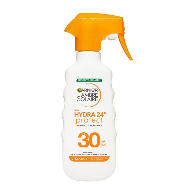 Garnier Ambre Solaire Hydra 24 Trigger SPF30 για Μεσαία Αντηλιακή Προσ … Garnier Ambre Solaire Hydra 24 Trigger SPF30 για Μεσαία Αντηλιακή Προσ …