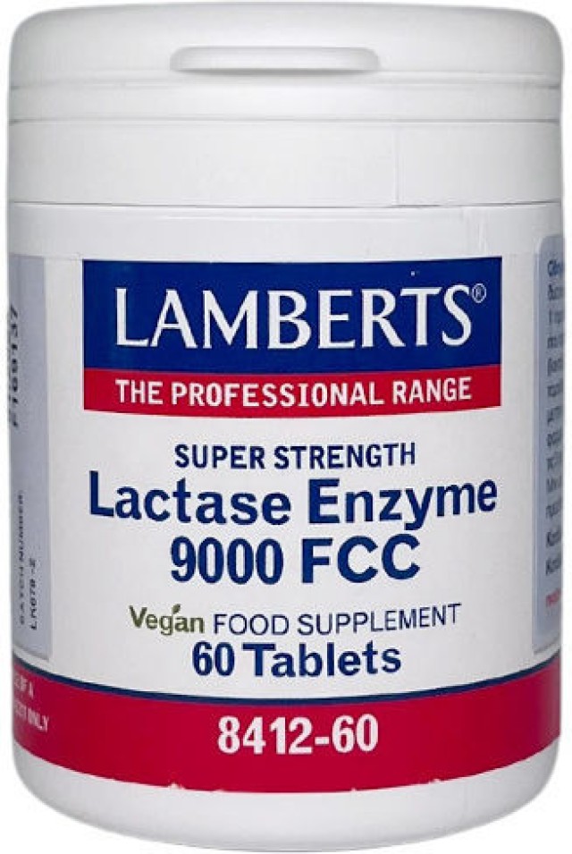 Lamberts Lactase Enzyme 9000FCC για την Μείωση Συμπτωμάτων Δυσανεξίας …