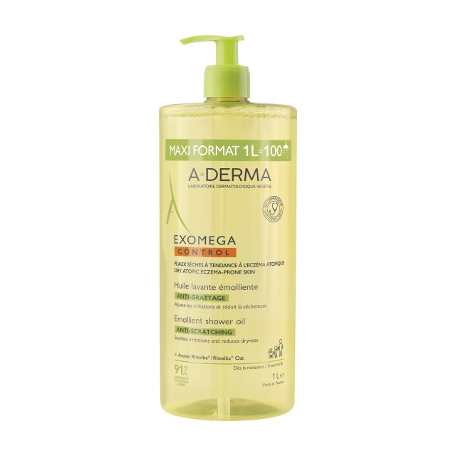 A-Derma Exomega Control Μαλακτικό Έλαιο Καθαρισμού Κατά του Αισθήματος &hellip;