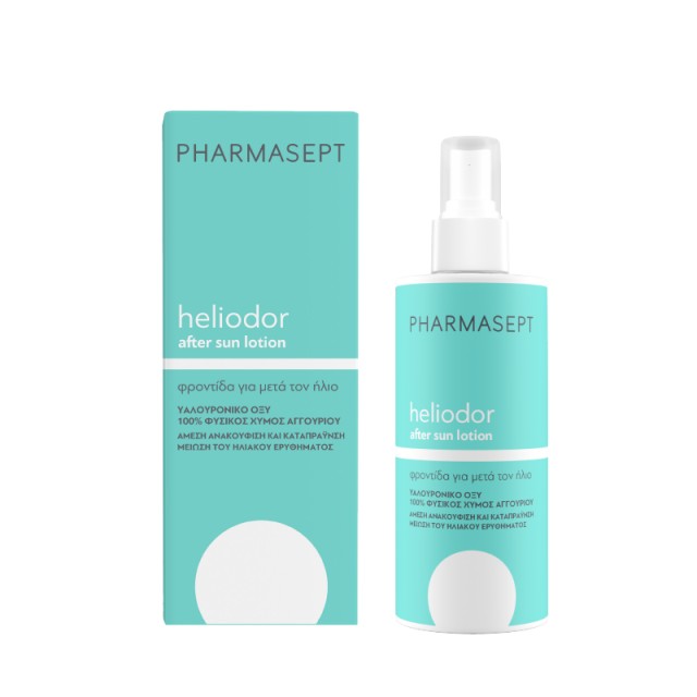 Pharmasept Heliodor After Sun Lotion Ενυδατικό Γαλάκτωμα σε Μορφή Spra … Pharmasept Heliodor After Sun Lotion Ενυδατικό Γαλάκτωμα σε Μορφή Spra …