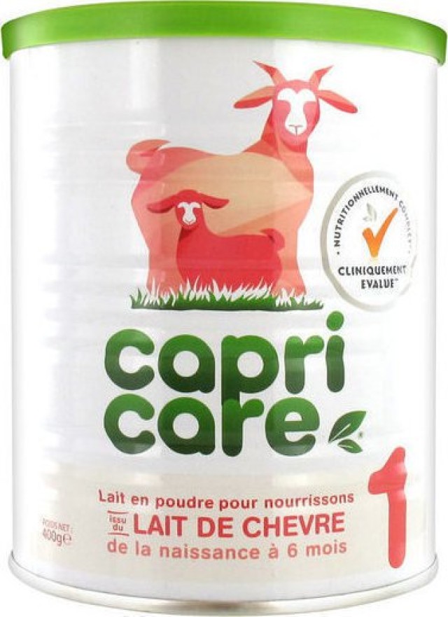 CapriCare 1 Γάλα 1ης Βρεφικής Ηλικίας από την Γέννηση με Βάση το Κατσικίσιο Γάλα 400gr